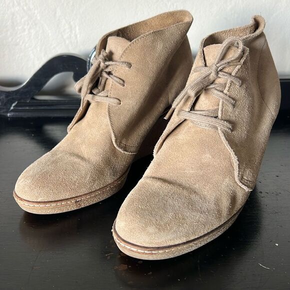 J. Crew Macalister Wedge Bootie Size 10 - Picture 1 of 11